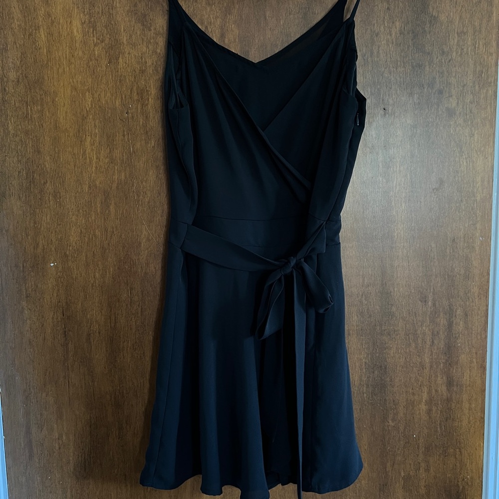 Express Romper with Side tie and Mesh panel size 8